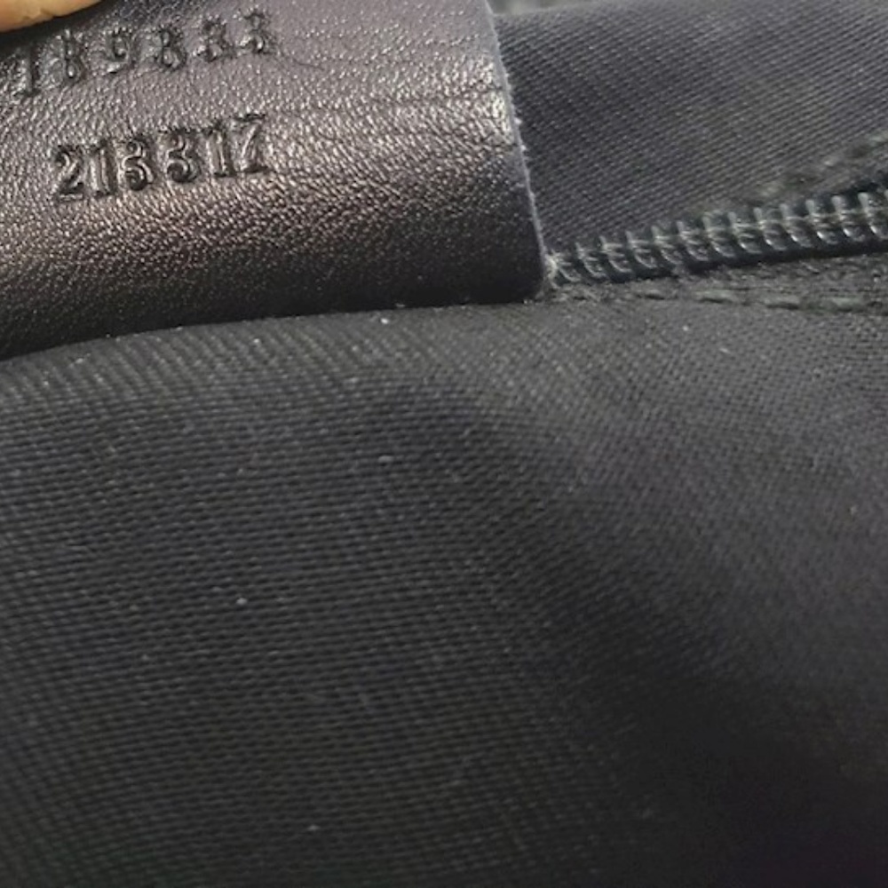 Authentic Gucci Abbey D Ring Blk Leather Hobo Bag - Picture 8 of 8